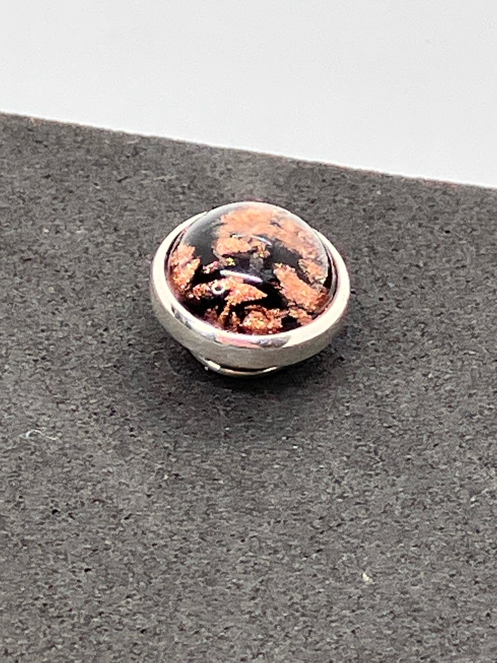 Kameleon 925 Marbled Onyx Bronze Shimmer Sterling JewelPop Jewel Pop